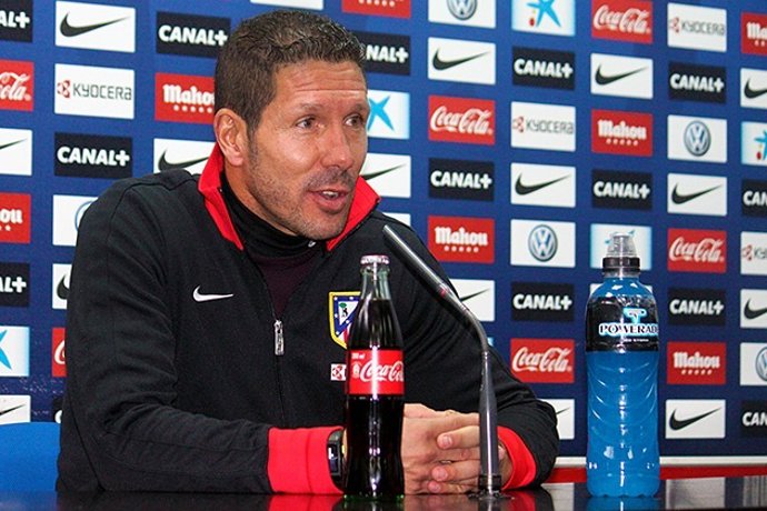 Cholo Simeone Atlético Madrid rueda prensa
