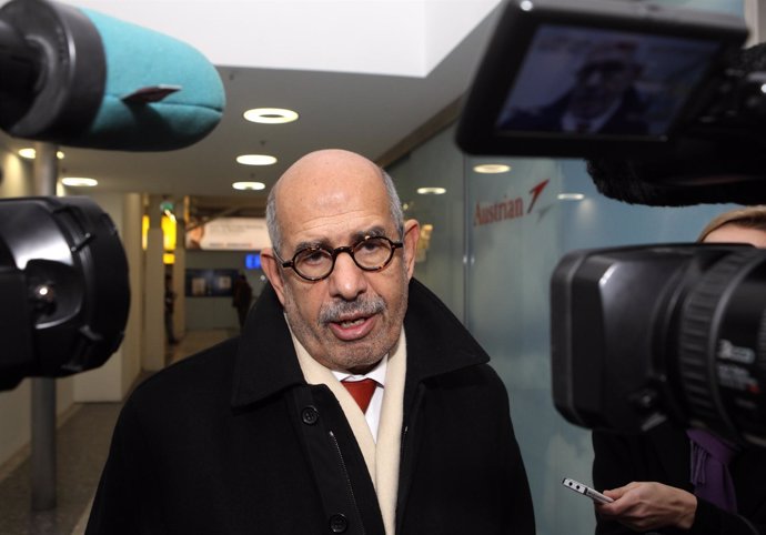 Opositor egipcio, Mohamed Elbaradei