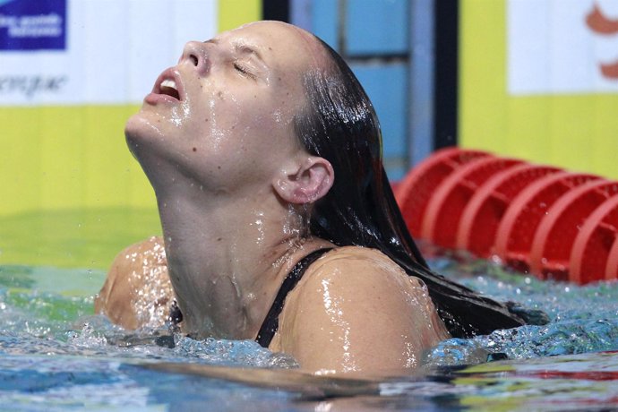La nadadora francesa Laure Manaudou