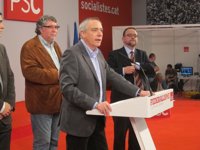 AV.- 25-N.- El PSC admite su retroceso pero dice que el "gran fracaso" electoral es de Mas