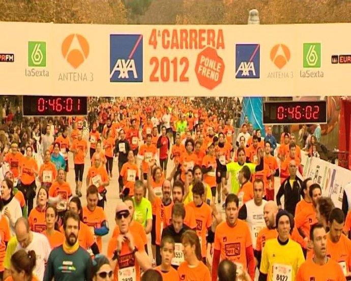 Carrera ponle freno 2012