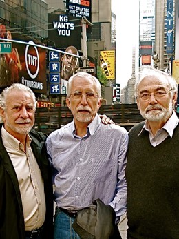 Juan Pedro Aparicio, Luis Mateo Díez y José María Merino