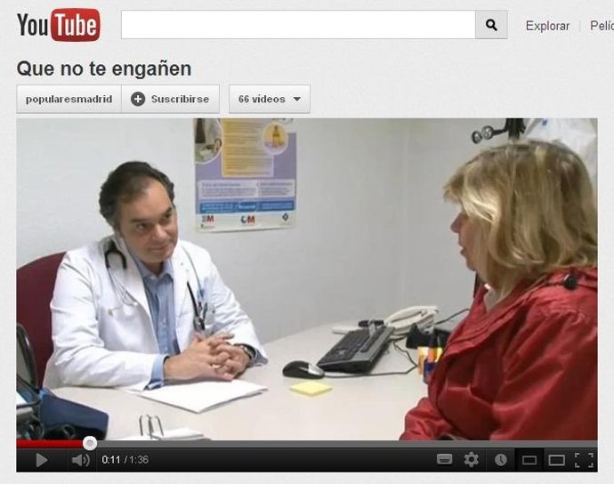 Vídeo PP huelga sanidad