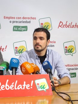 Alberto Garzón, diputado de IU en el Congreso