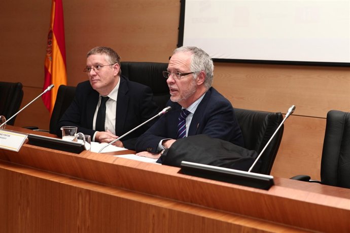 Decano-presidente del COIT,  Eugenio Fontán Oñate