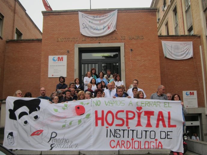 Trabajadores del Instituto Cardiológico