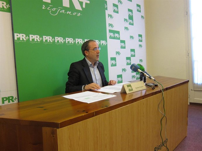 El diputado de PR+ riojanos, Rubén Gil Trincado