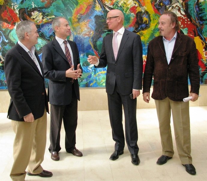 Alcaldes y presidente CHS