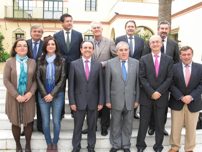 Rafael Rodríguez, en la jornada de Instituto de Estudios Cajasol