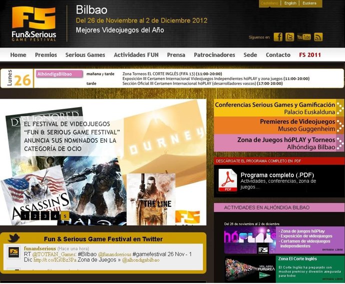 Fun and Serious Game Festival 