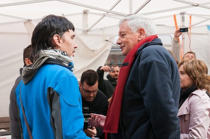 Guillerme Vázquez Visita Sindicalistas En Pontevedra