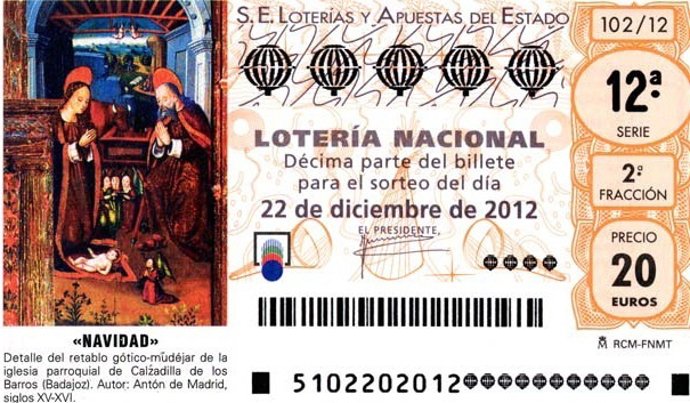 Lotería 2012