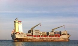 Buque Celia Cuando Estaba Varado En El Saler