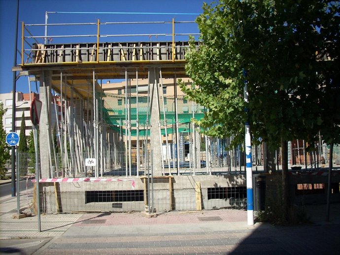Obras centro de salud Las Margaritas en Getafe