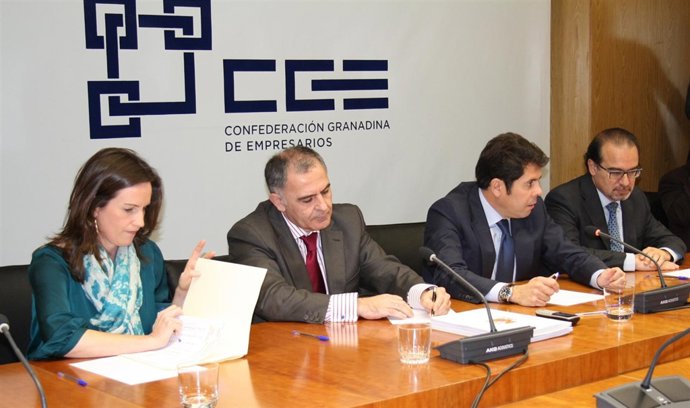 Reunión de la CGE con el subdelegado del Gobierno y la diputada De Santa Ana