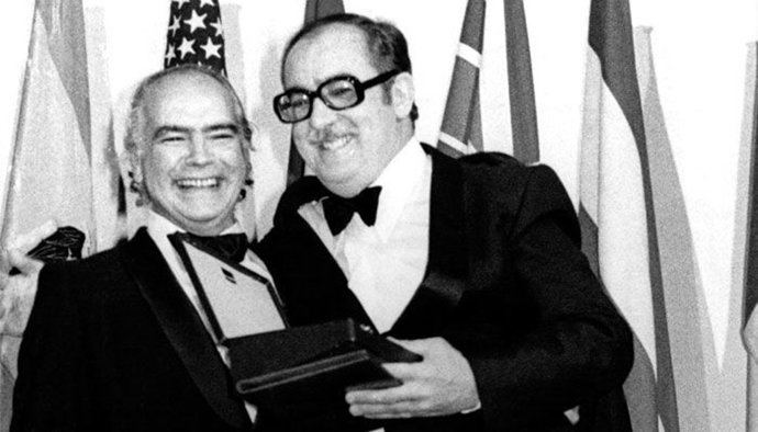 José Luis Borau en el Festival de Cine de San Sebastian