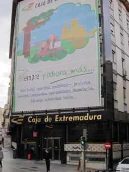 Oficina De Caja De Extremadura En Cáceres