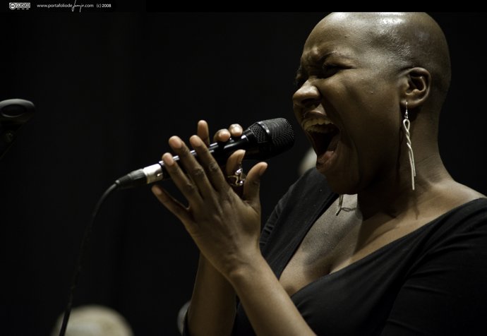 Janine Johnson En El Festival De Jazz De La UPV