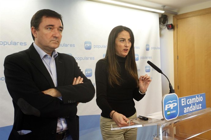 Aranzazu Martín, en rueda de prensa