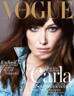 Carla Bruni para Vogue Paris