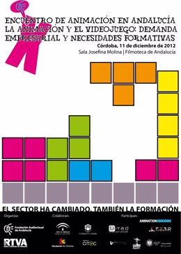 Cartel del X Encuentro de Animación en Andalucía
