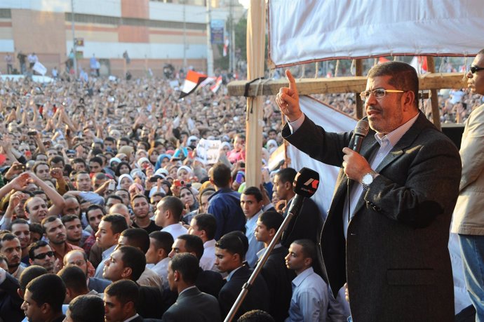 El presidente egipcio, Mohamed Mursi