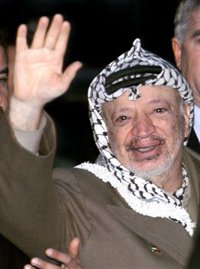 Exhuman los restos mortales del expresidente Yasir Arafat