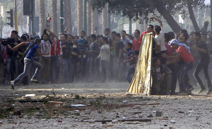 Protestas en el Cairo