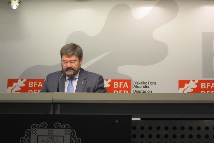 El portavoz foral, Juan María Aburto