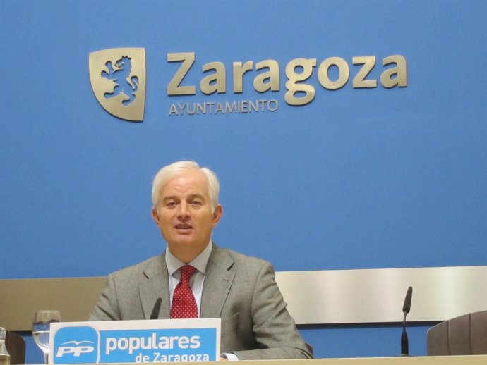 El portavoz del PP, Eloy Suárez