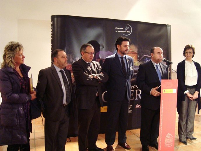 Rada inaugura la muestra en Valsaín (Segovia).