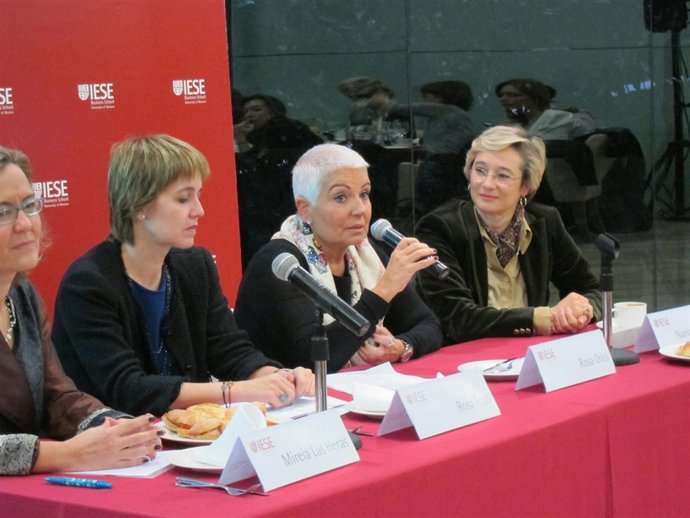 Rosa Tous y Rosa Oriol (Tous) en Iese