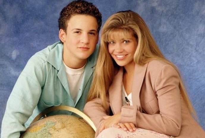 Ben Savage y Danielle Fishel en 'Yo y el mundo'