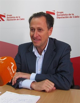 José María Román, portavoz del Grupo Socialista de la Diputación de Cádiz