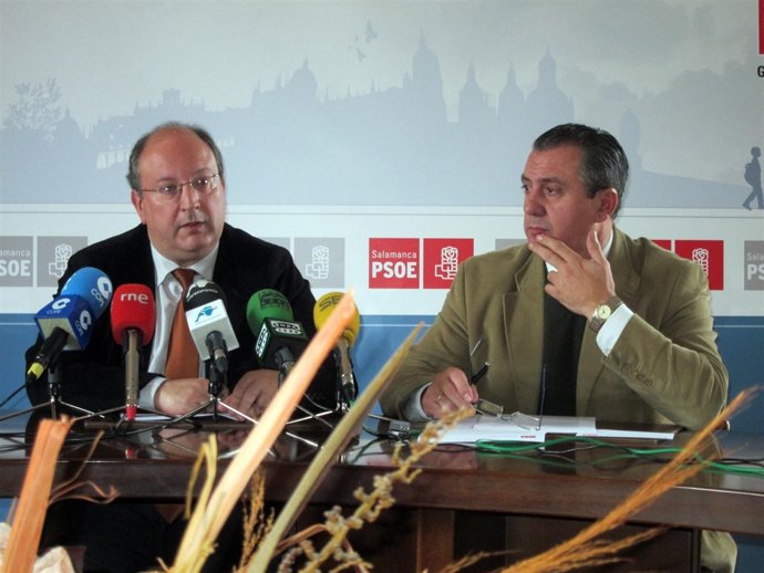 Enrique Cabero (izq) y Toribio Plaza (dcha).