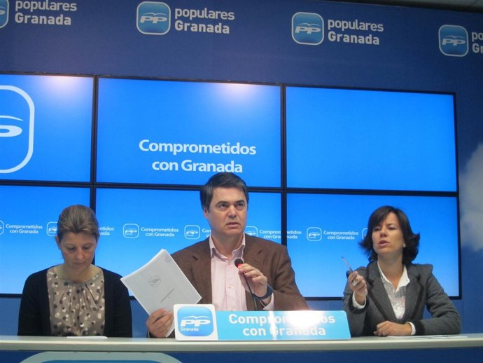 Carlos Rojas, portavoz del PP-A, en Granada