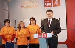 Puig Con Representantes De La Plataforma De La Dependencia 