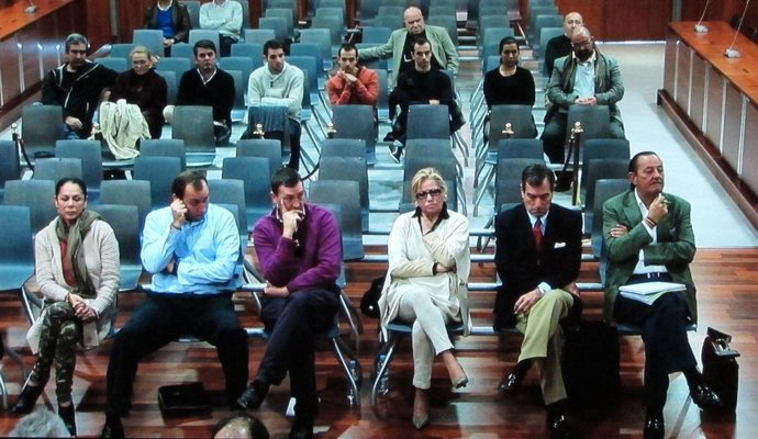 Juicio a Pantoja, Muñoz, Zaldívar y otras siete personas