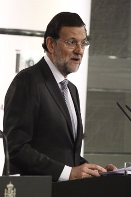 Mariano Rajoy en la Moncloa