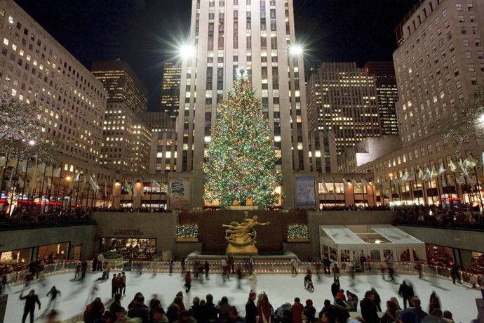 Navidad en el Rockefeller Center (Nueva York)