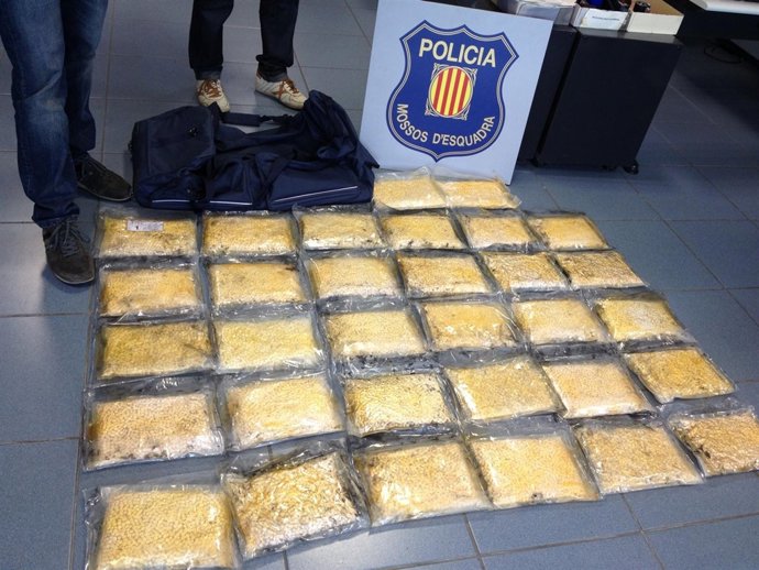 Pastillas de éxtasis intervenidas en el Maresme