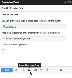 Integración de Drive en Gmail