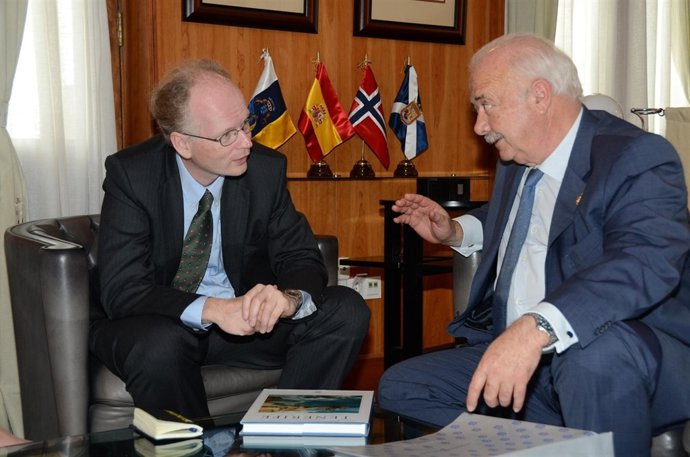 Johan Christopher Vibe y Ricardo Melchior