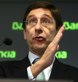 José Ignacio Goirigolzarri, presidente de Bankia en 2012