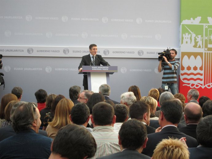 El lehendakari en funciones, Patxi López