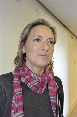 Nieves Ibeas (CHA) en las Cortes de Aragón