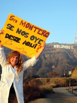 Una MIR andaluza durante su estancia de formación en Los Ángeles