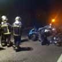 Trabajo de los Bomberos de la Comunidad de Madrid