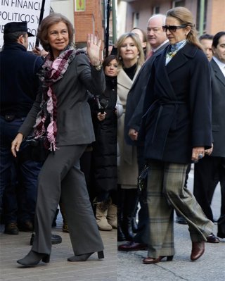 Reina Sofía e Infanta Elena