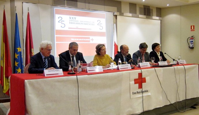 Inauguración del XXV Jornadas Nacionales de Drogodependencias de Cruz Roja